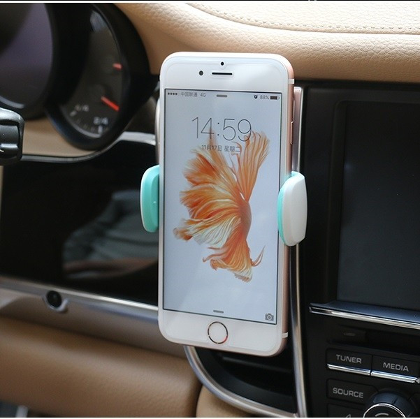 Uchwyt VSXC02 do kratki wentylacyjnej C-Series biało-zielony