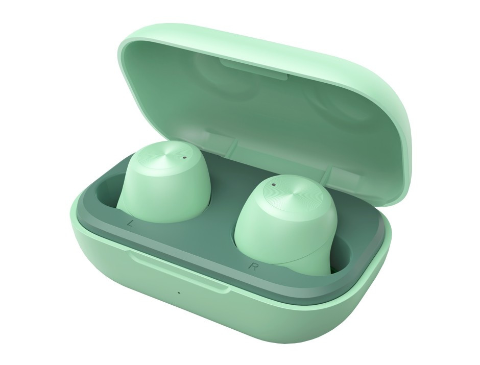 Słuchawki dokanałowe BT TW Spirit Chop miętowe