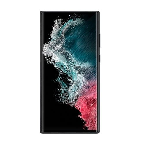 Etui Leather Cover S22 Ultra black 