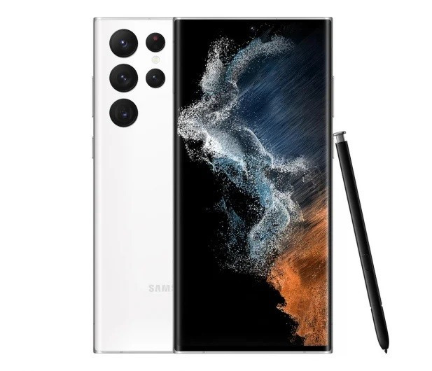 Smartphone Galaxy S22 DualSIM 5G Ultra 12/256GB biały