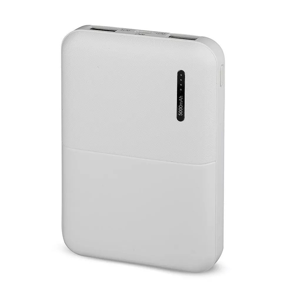 Power Bank 5000 mAh 2A Biały 