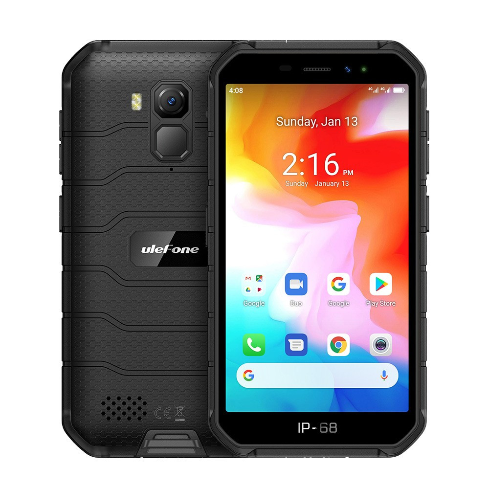 Smartfon Armor X7 2/16GB IP68/IP69K LTE Czarny 