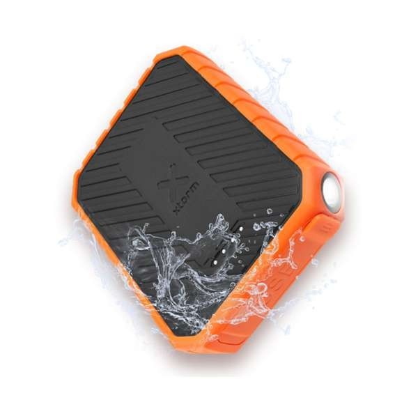 Powerbank Rugged 10000mAh pomarańczowy 