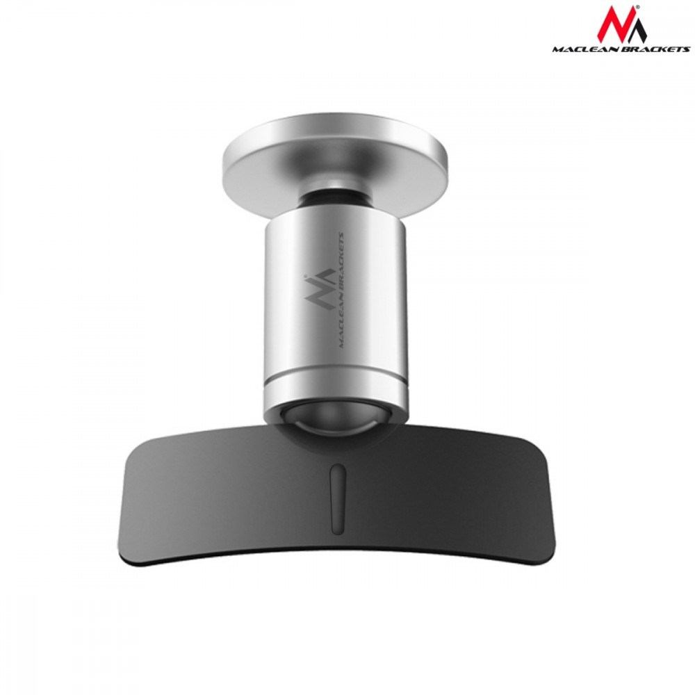 Uchwyt magnetyczny okrągły do montowania w slocie CD Comfort Series  MC-744 - aluminium