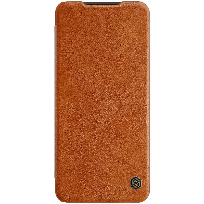Etui Qin Leather Samsung Galaxy A22 5G Brązowe