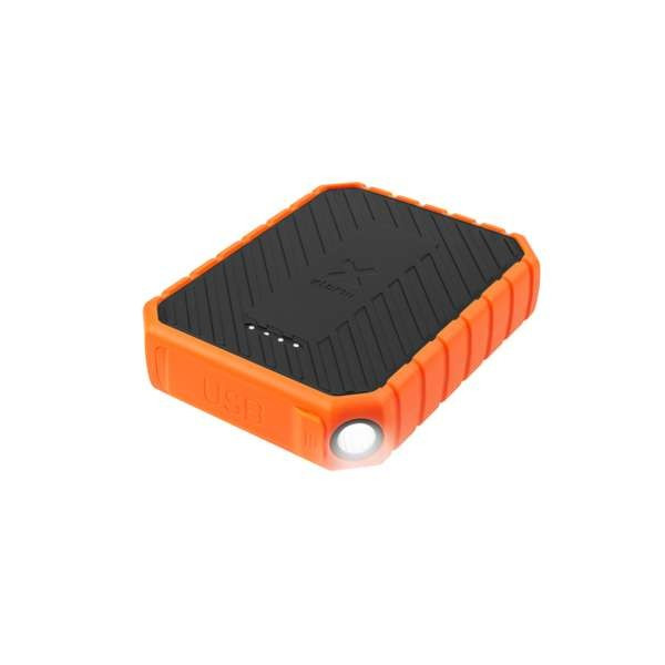 Powerbank Rugged 10000mAh pomarańczowy 