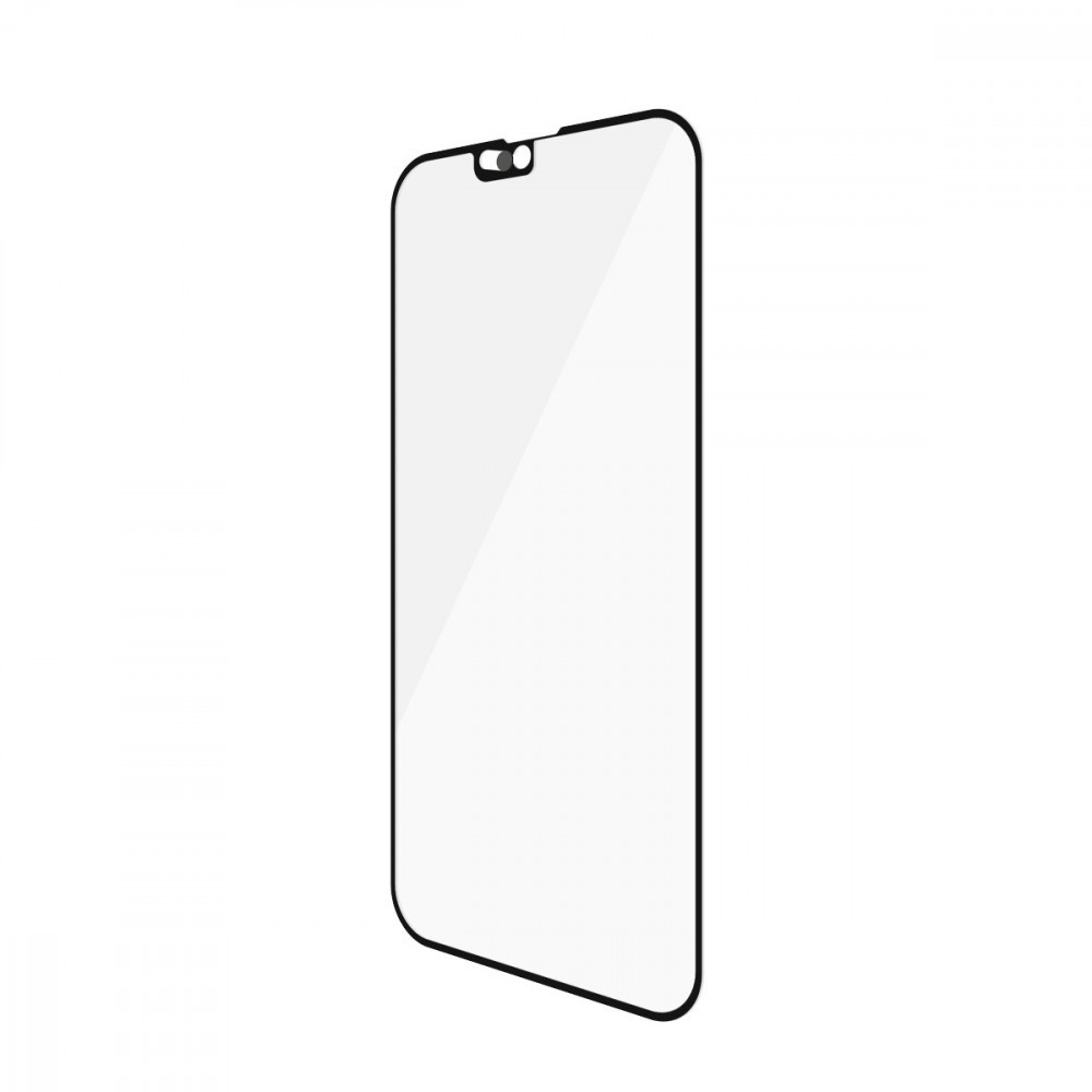 Szkło hartowane E2E Cam Slider iPhone 13/13 Pro 6,1cala Microfracture   Case Friendly Anti Bacterial Czarne