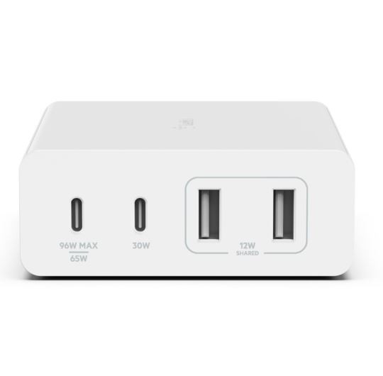 Ładowarka 108W 4-porty GaN 2xUSB-A 2xUSB-C 
