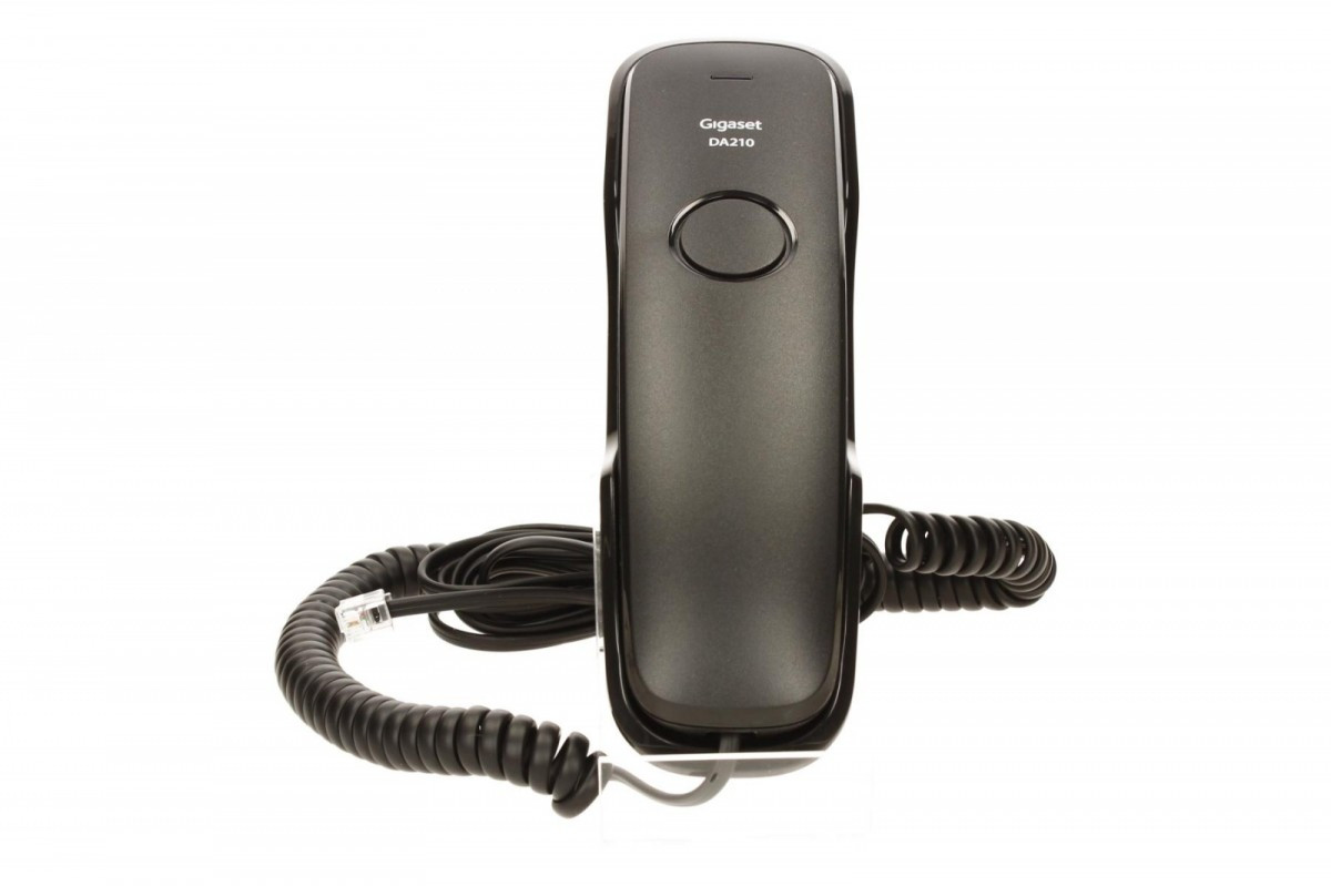 Gigaset Telefon DA210 CZARNY przewodowy