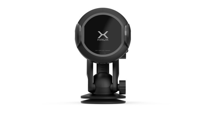 Uchwyt na telefon z ładowarką bezprzewodową