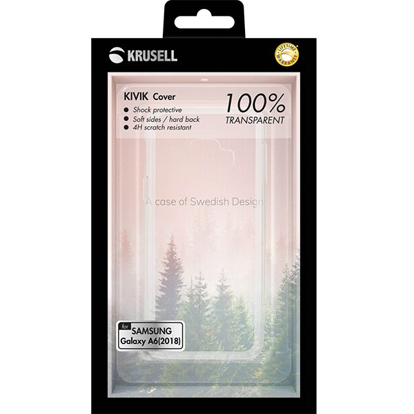 Etui do Samsung Galaxy A6 2018 KIVIK cover Transparentny