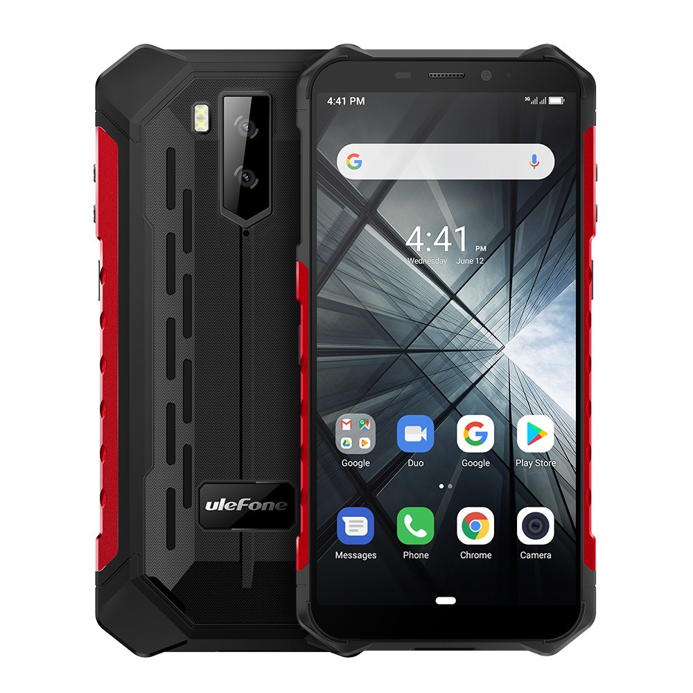 Smartfon Armor X3 2/32GB IP68/IP69K 5000mAh Dual SIM Czerwony 