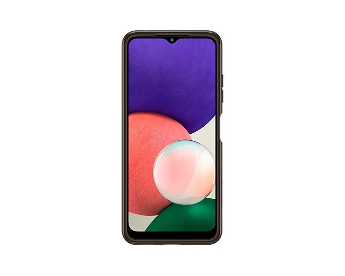 Etui Soft Clear Cover A22 5G czarne