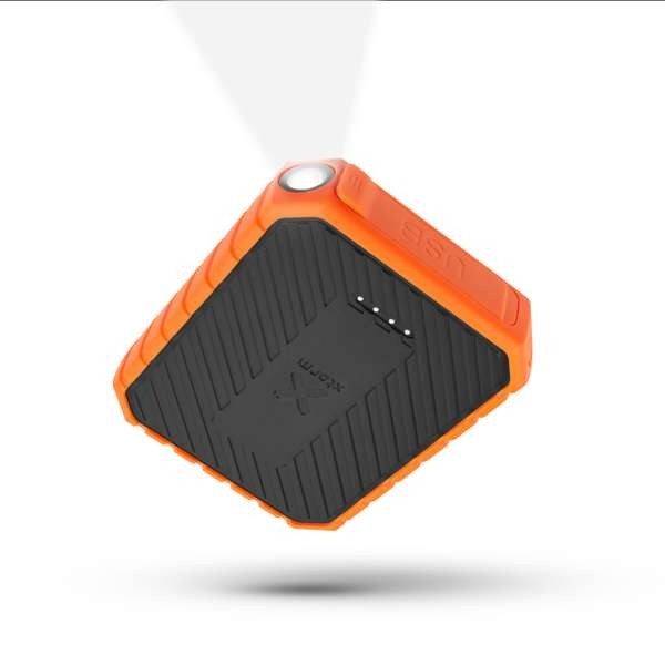 Powerbank Rugged 10000mAh pomarańczowy 