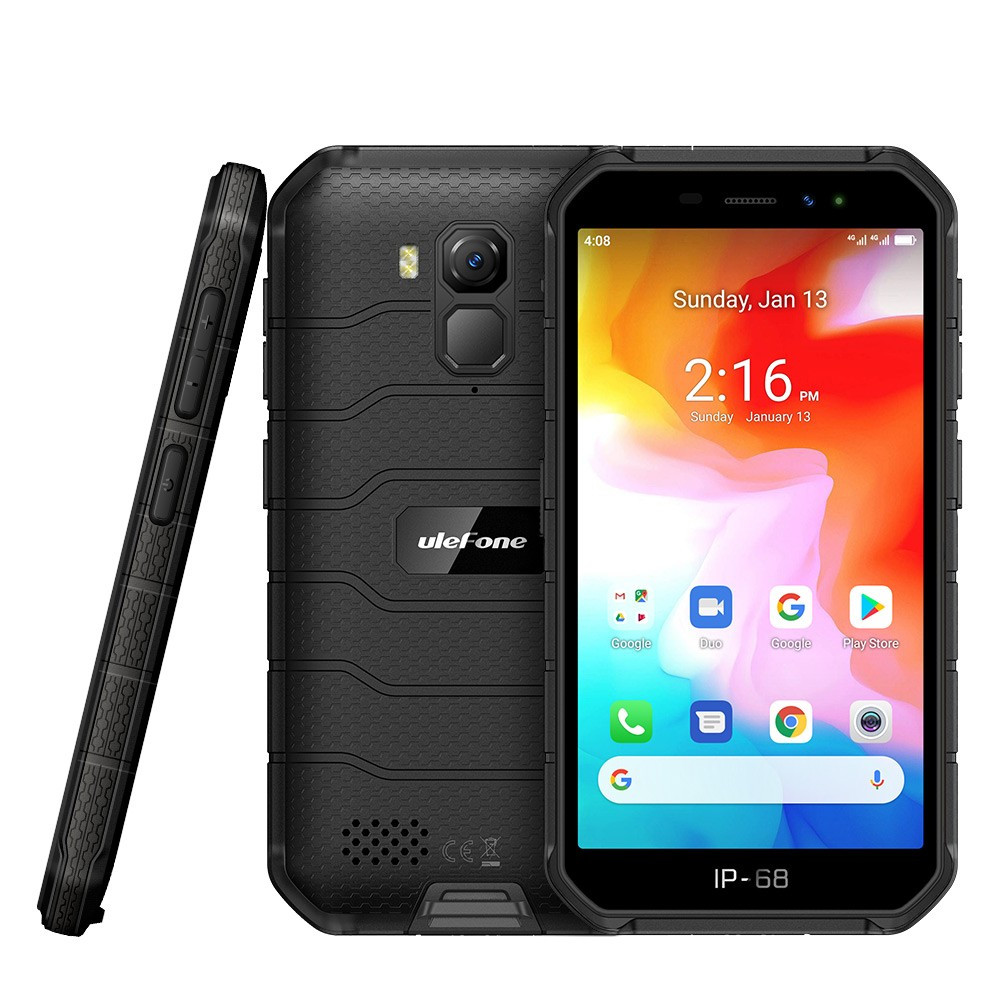 Smartfon Armor X7 2/16GB IP68/IP69K LTE Czarny 