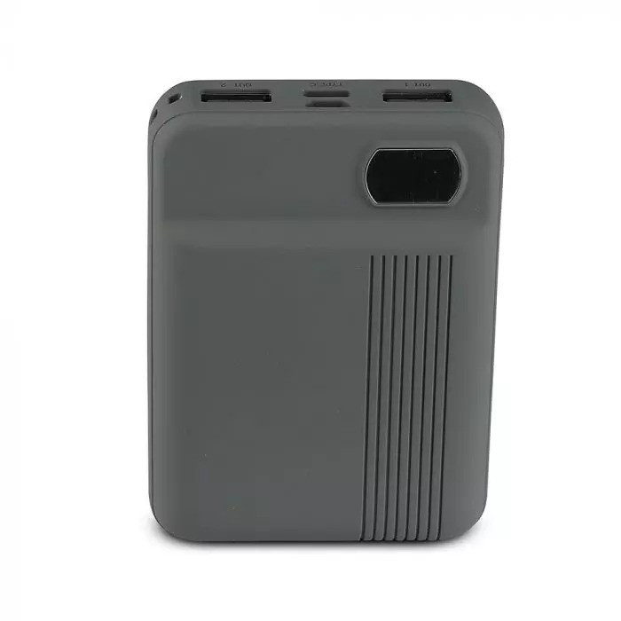 Power Bank 10000 mAh 2.0/2.1A Szary 
