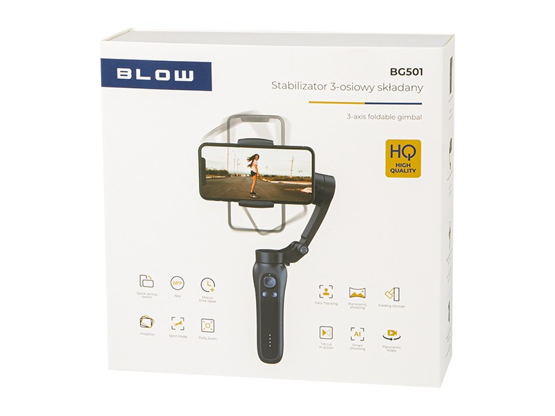 Uchwyt uniwersalny Gimbal BG501 Składany