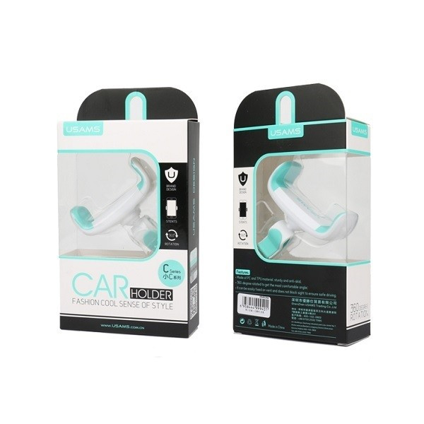 Uchwyt VSXC02 do kratki wentylacyjnej C-Series biało-zielony