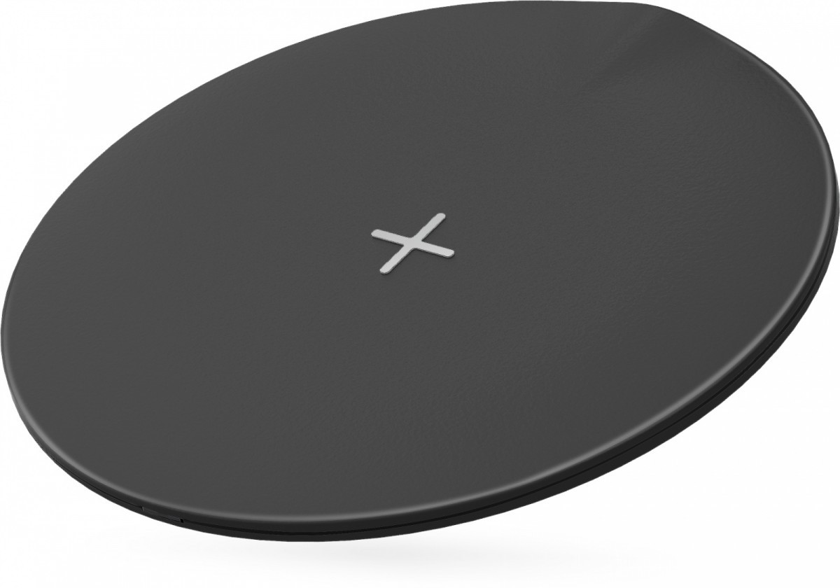 Ładowarka bezprzewodowa 10W YAC 5110BK, LED, certyfikat Qi 