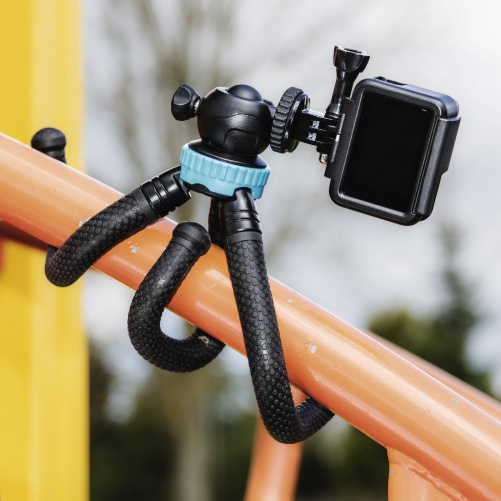 Mini statyw 3w1 flexpro 27cm niebieski 