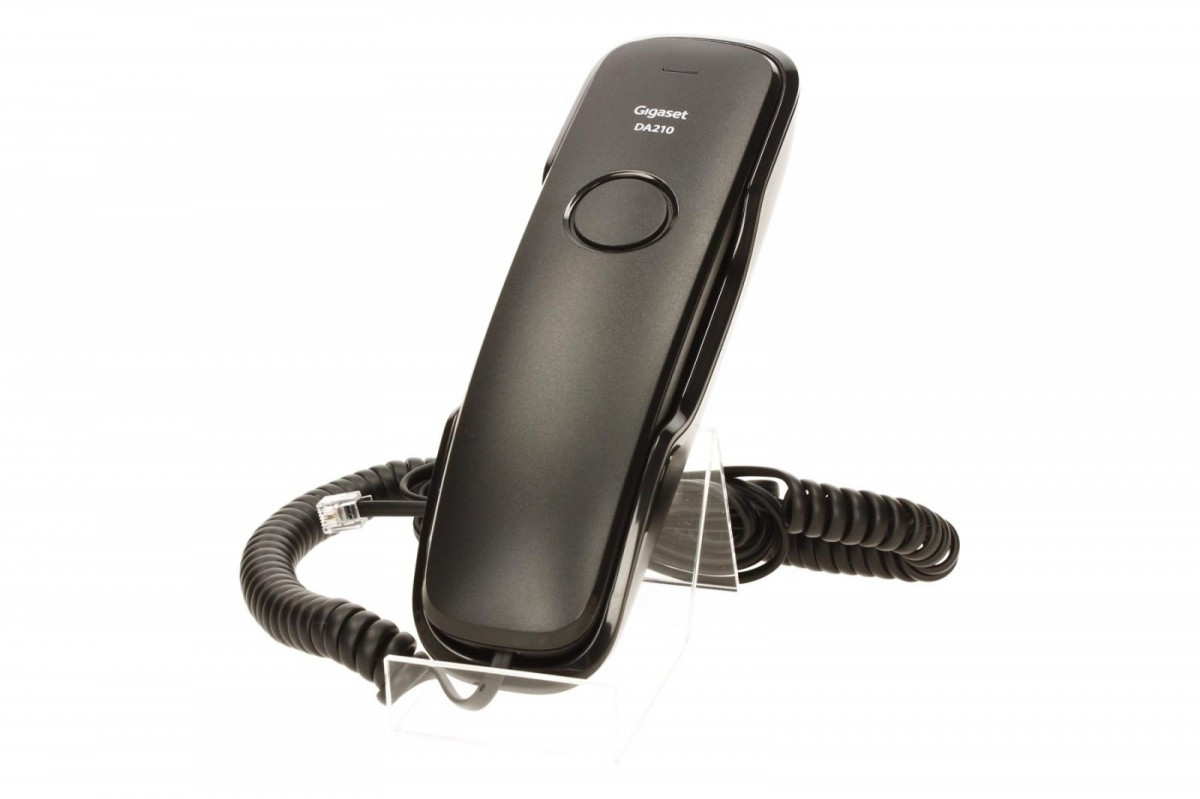 Gigaset Telefon DA210 CZARNY przewodowy