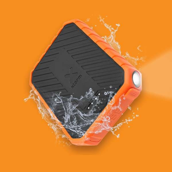 Powerbank Rugged 10000mAh pomarańczowy 