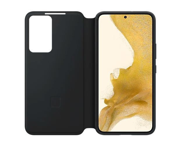 Etui Smart Clear View Cover S22+ black 