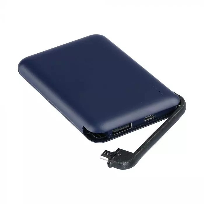 Power Bank 5000 mAh 2.1A Niebieski 