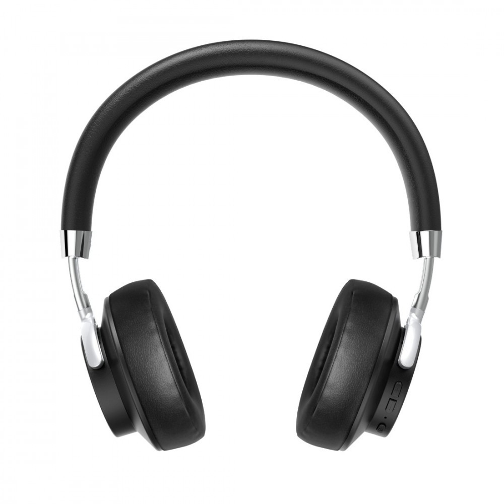 Słuchawki nauszne bluetooth Voice czarne