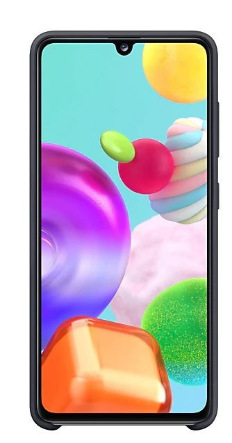 Etui silikonowe czarna do A41