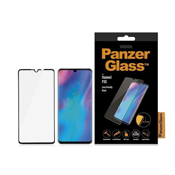 Szkło ochronne Curved Super+ Huawei P30 Case Friendly Finger Print 