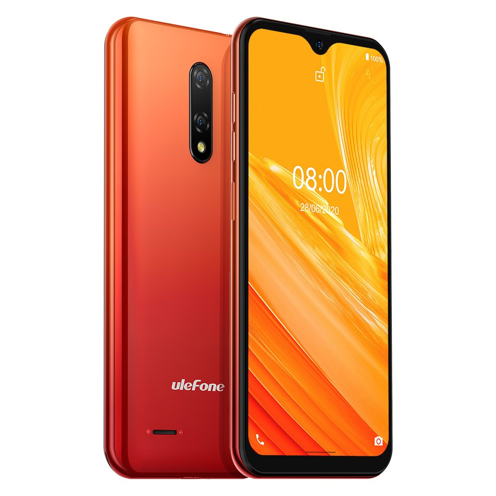 Smartfon Note 8 2/16GB DualSim Pomarańczowy