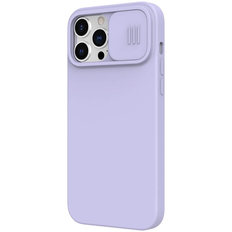 Etui CamShield Silky iPhone 13 Pro Max Fioletowe