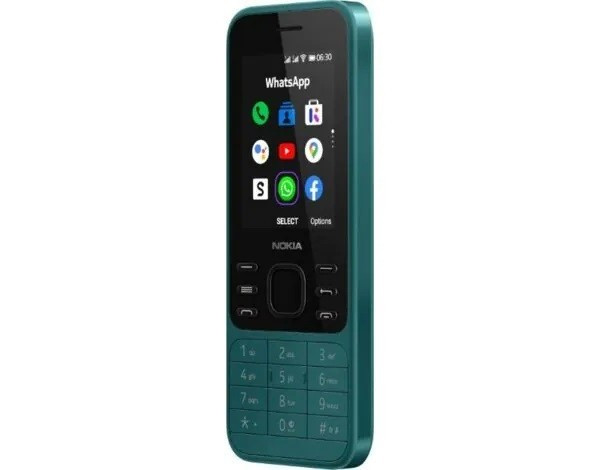 Telefon komórkowy 6300 4G Dual SIM cyan