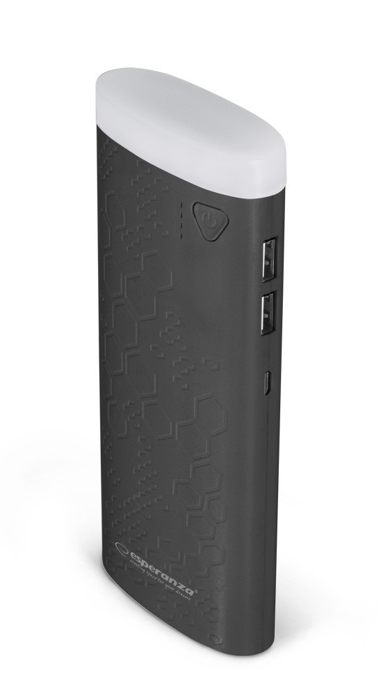 POWER BANK 10000MAH FERMION CZARNY