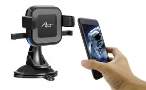 Uniwersalny uchwyt samochodowy + Ładowarka indukcyjna 2w1 