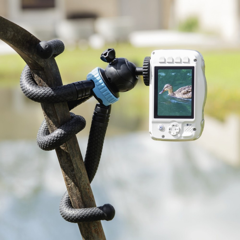 Mini statyw 3w1 flexpro 27cm niebieski 