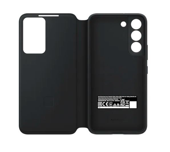 Etui Smart Clear View Cover S22+ black 
