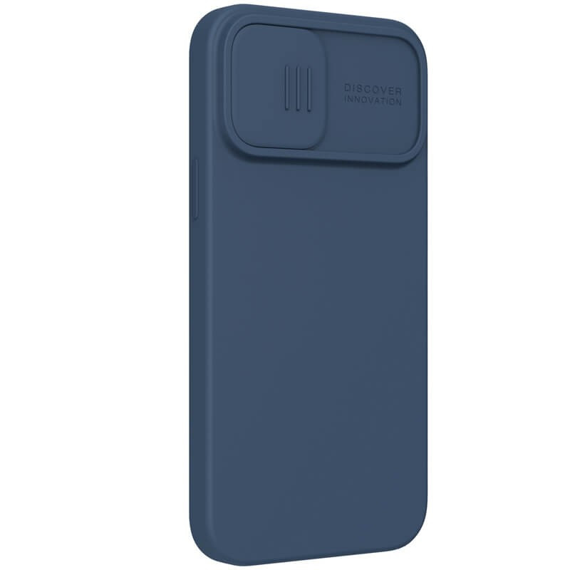 Etui CamShield Silky iPhone 13 Pro Max Niebieske