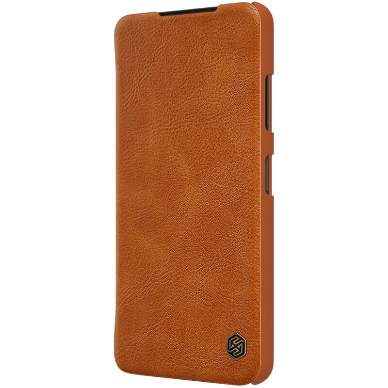 Etui Qin Leather Samsung Galaxy A22 5G Brązowe