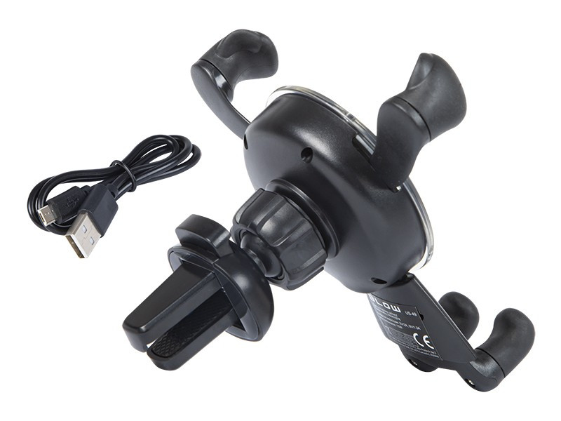 Ładowarka samochodowa indukcyjna + uchwyt US-49 