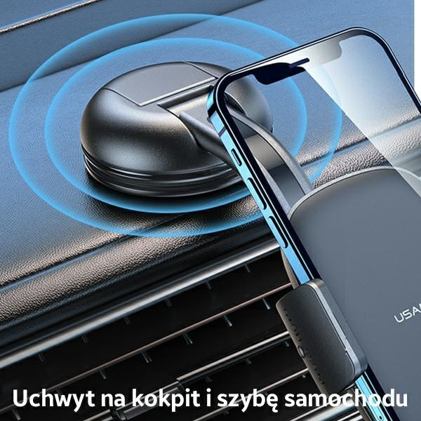 Uchwyt na kokpit lub do szyby US-ZJ063 Czarny 