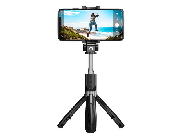 Selfie stick tripod bezprzewodowy Alvito BT 4.0 Czarny 