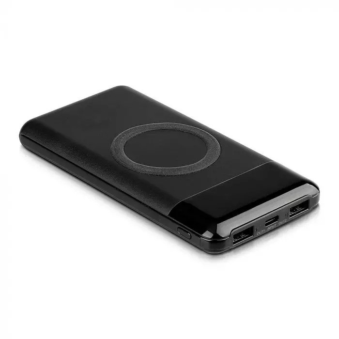 Power Bank 10000 mAh 2A indukcja Czarny 