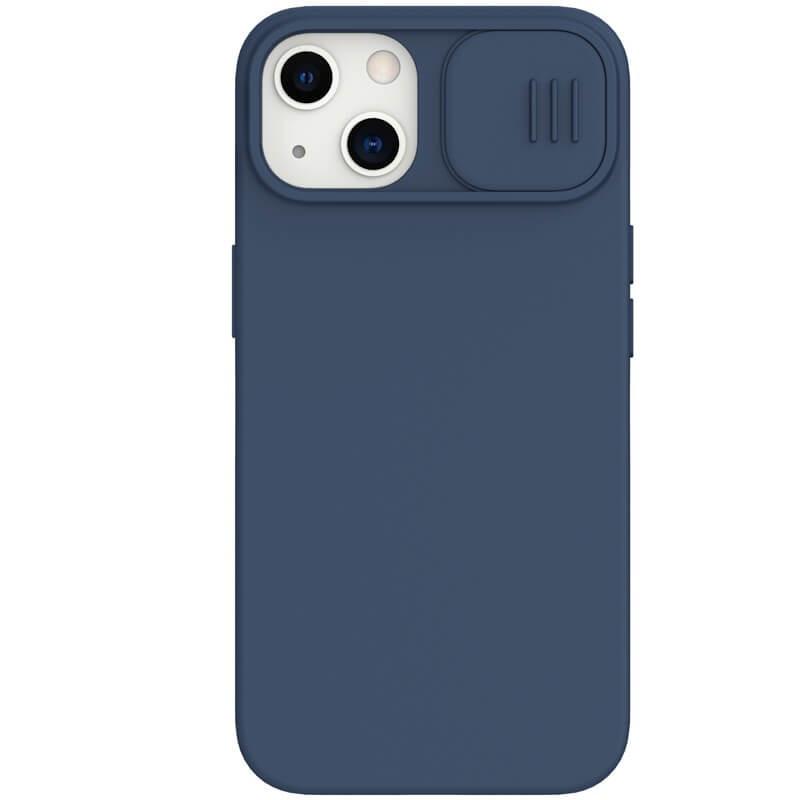 Etui CamShield Silky iPhone 13 Niebieskie