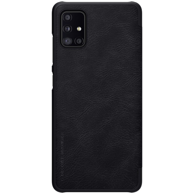 Etui Qin Leather Samsung Galaxy A51 5G Czarne