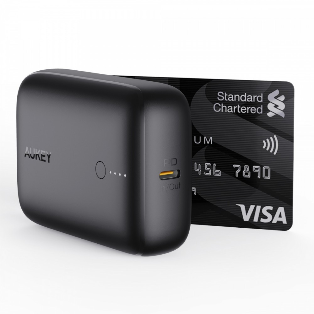 PB-N83S Mini ultraszybki Power Bank 10000 mAh | 22.5W | 2xUSB | Quick Charge 3.0 | Power Delivery PD 3.0 | Fast Charge | Pass-Through Charging