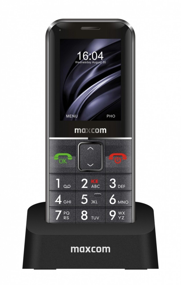 Telefon MM 735BB Comfort + opaska SOS 