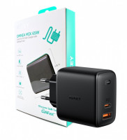 PA-B3 Omnia GaN ładowarka sieciowa 2xUSB Power Delivery (1xUSB A+1xUSB C) 65W 5.4A