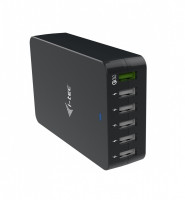 USB Smart Charger 6x Port USB-A 52W 